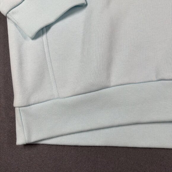 Adidas Womens X-Large XL Mint Green All Season Long Sleeve Crew Sweatshirt NWT - Picture 2 of 12